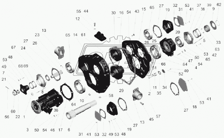53372-4202073-010 Фланец БААЗ